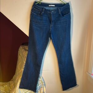 Women's Levi’s 515 Boot‎ Cut Blue Jeans